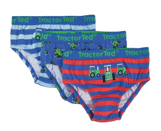 Tractor Ted Pants - 3pk