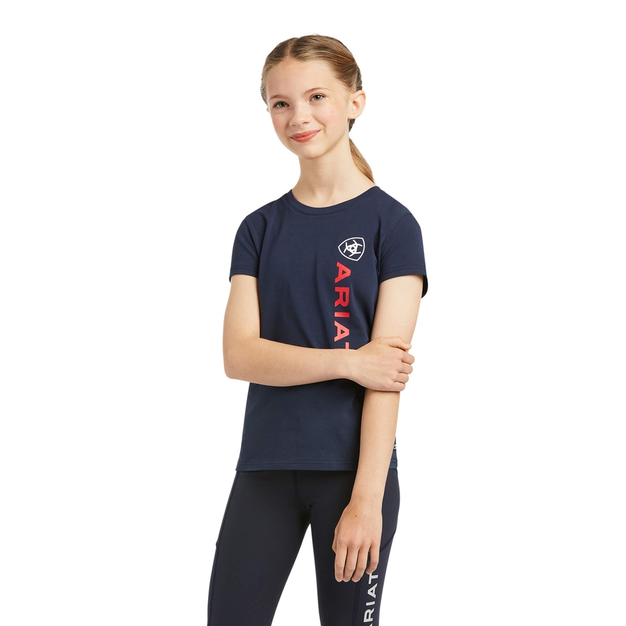 Ariat Youth Vertical Logo T-Shirt