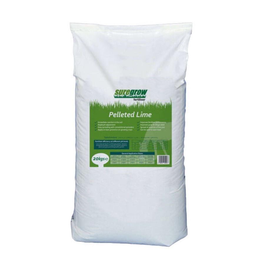 Suregrow Pelleted Lime - 20kg