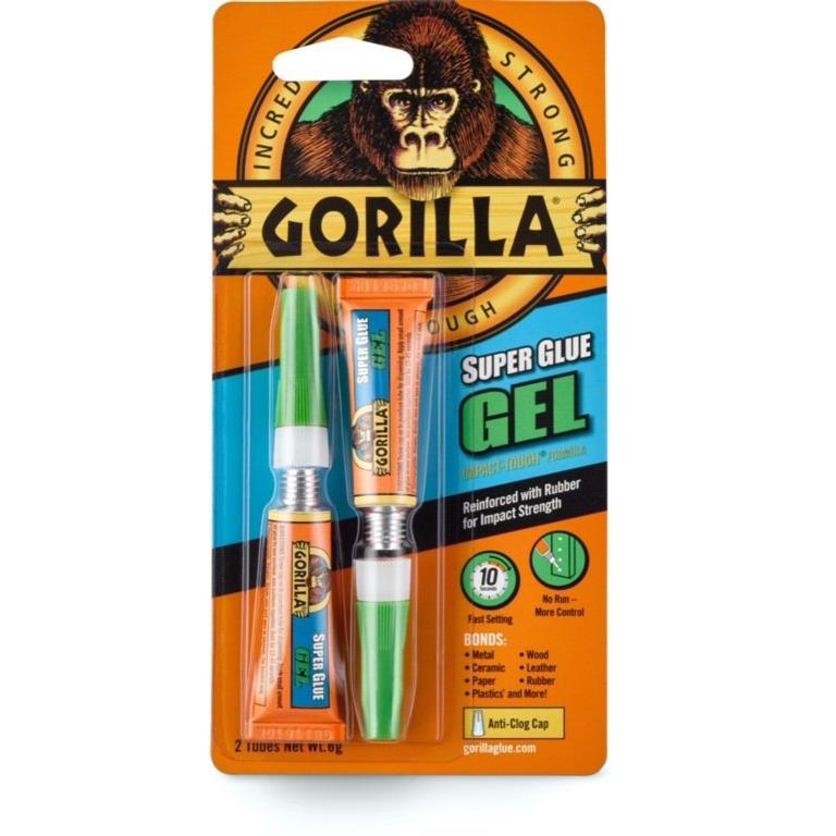 Gorilla Super Glue Gel - 2 X 3g