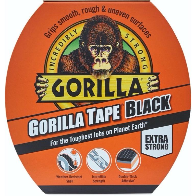 Gorilla Tape Black - 11m