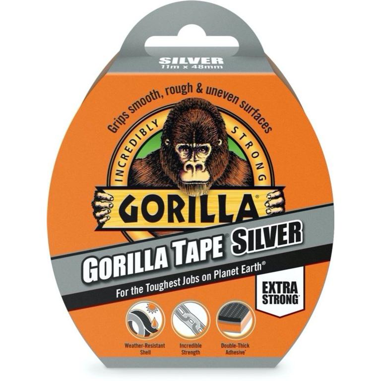 Gorilla Tape Silver - 11m
