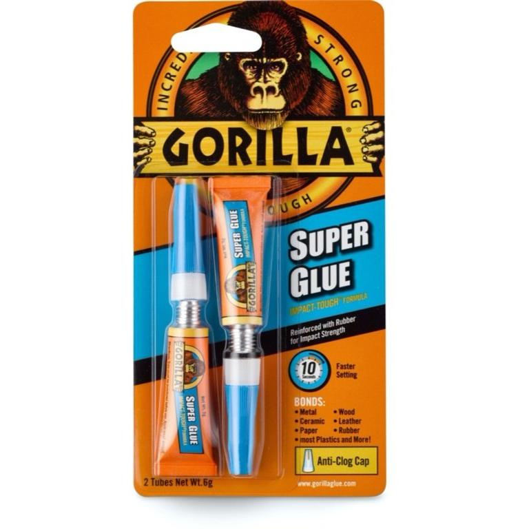 Gorilla Super Glue - 6g 2pk