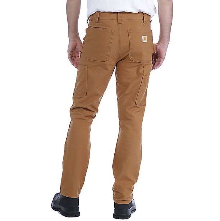 Carhartt Men's Slim Fit Duck Tapered Utility Work Trousers