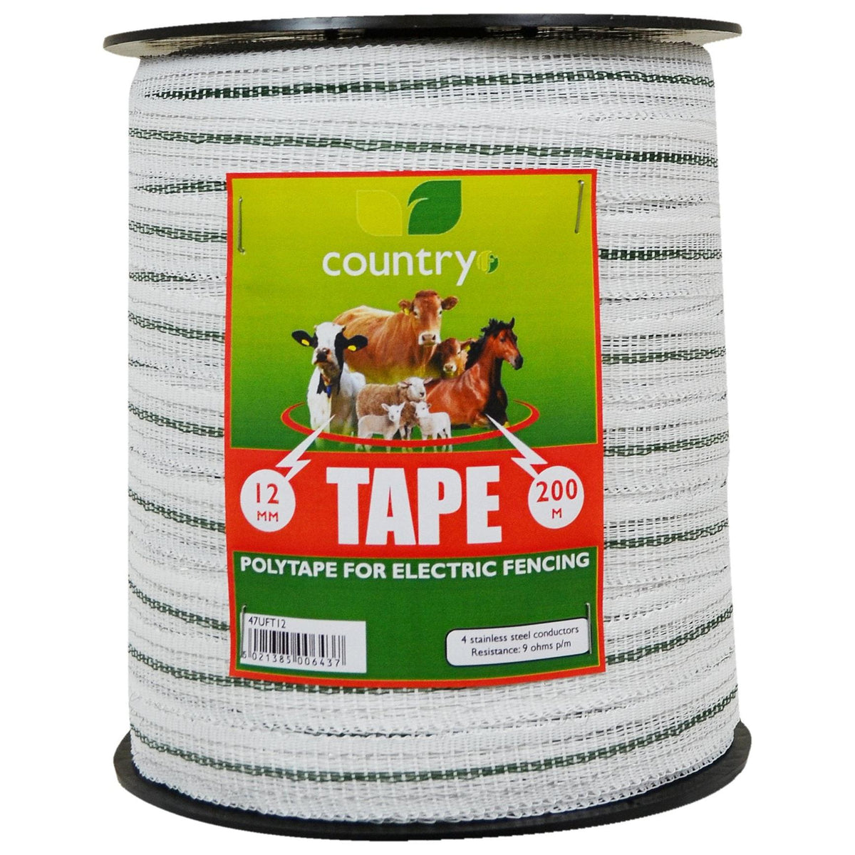 Country Poly Tape 12mm 200m