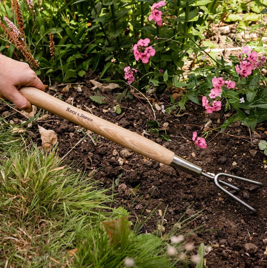 Kent & Stowe Stainless Steel Hand Cultivator