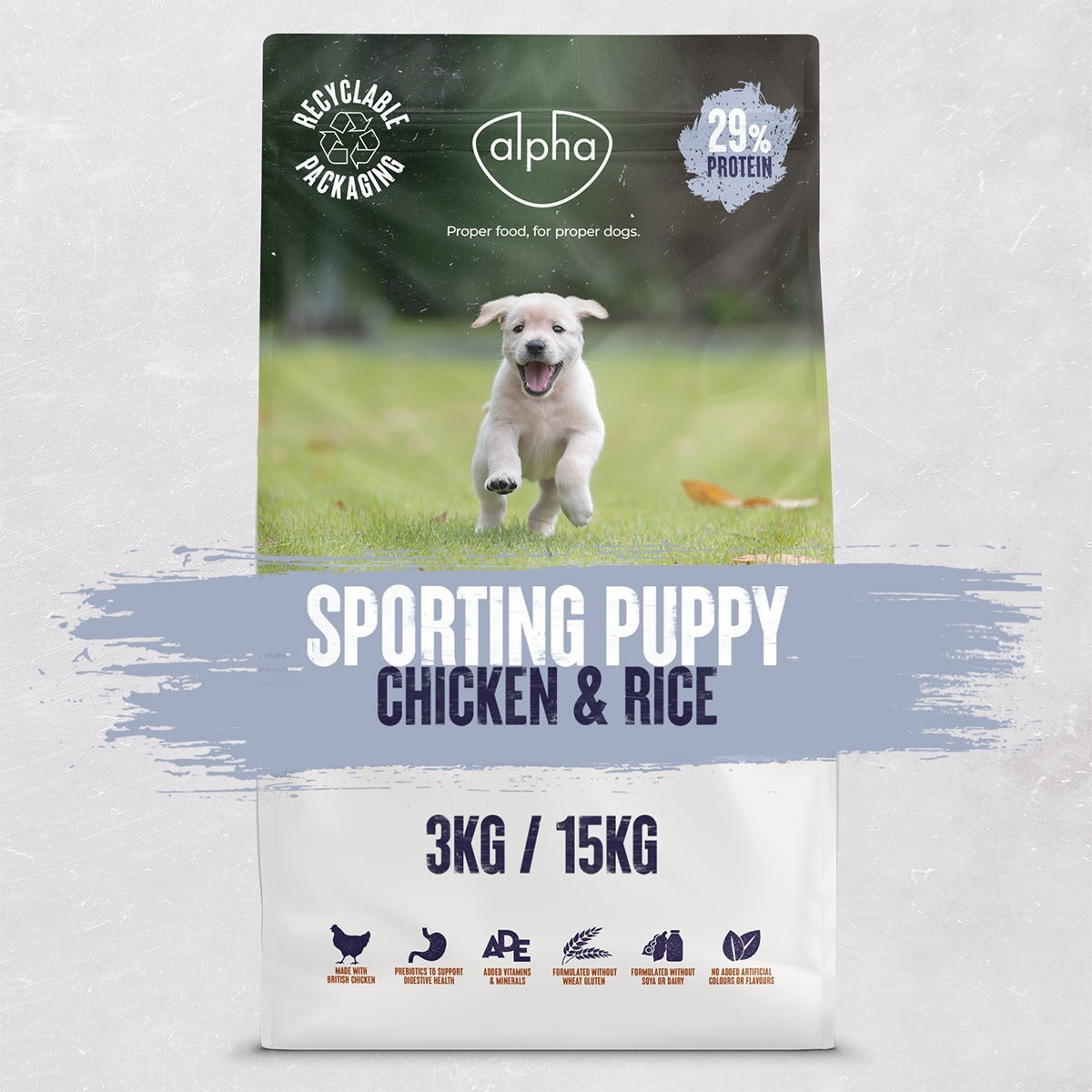 Alpha Sporting Puppy - 3kg