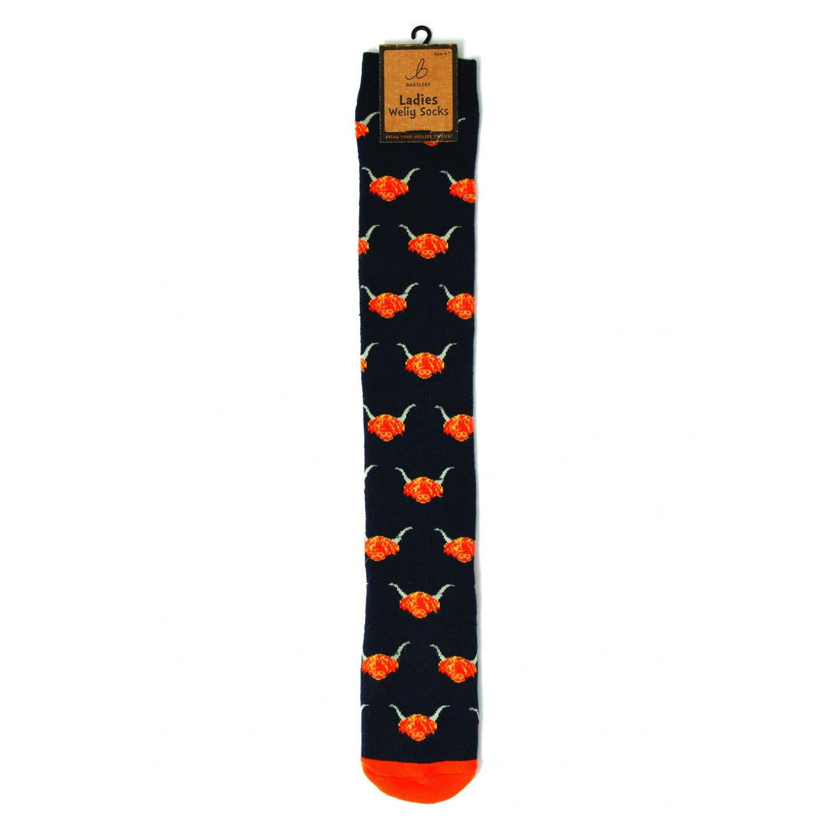 Bartleby Ladies' Funky Welly Socks