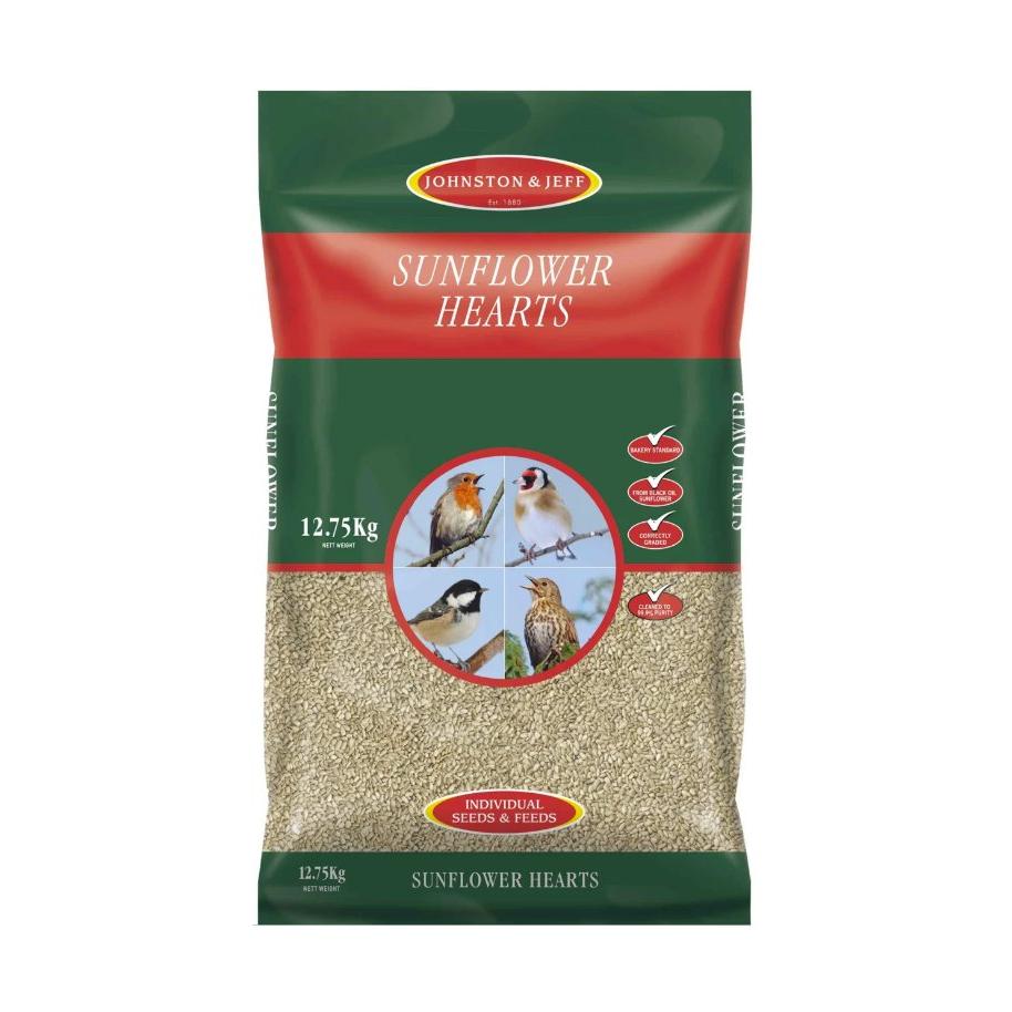 Johnston & Jeff Sunflower Hearts - 12.75kg