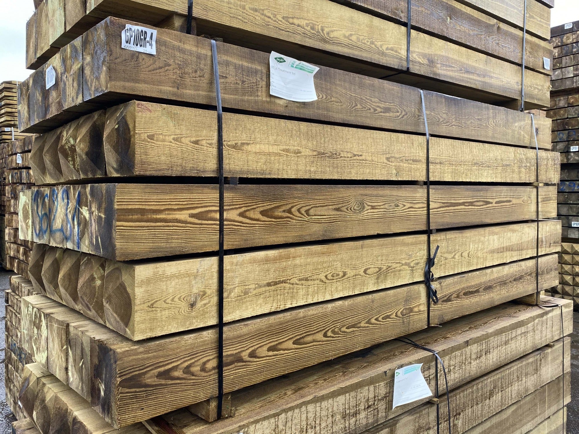 Treated Timber UC4 - 3m x 200mm x 200mm