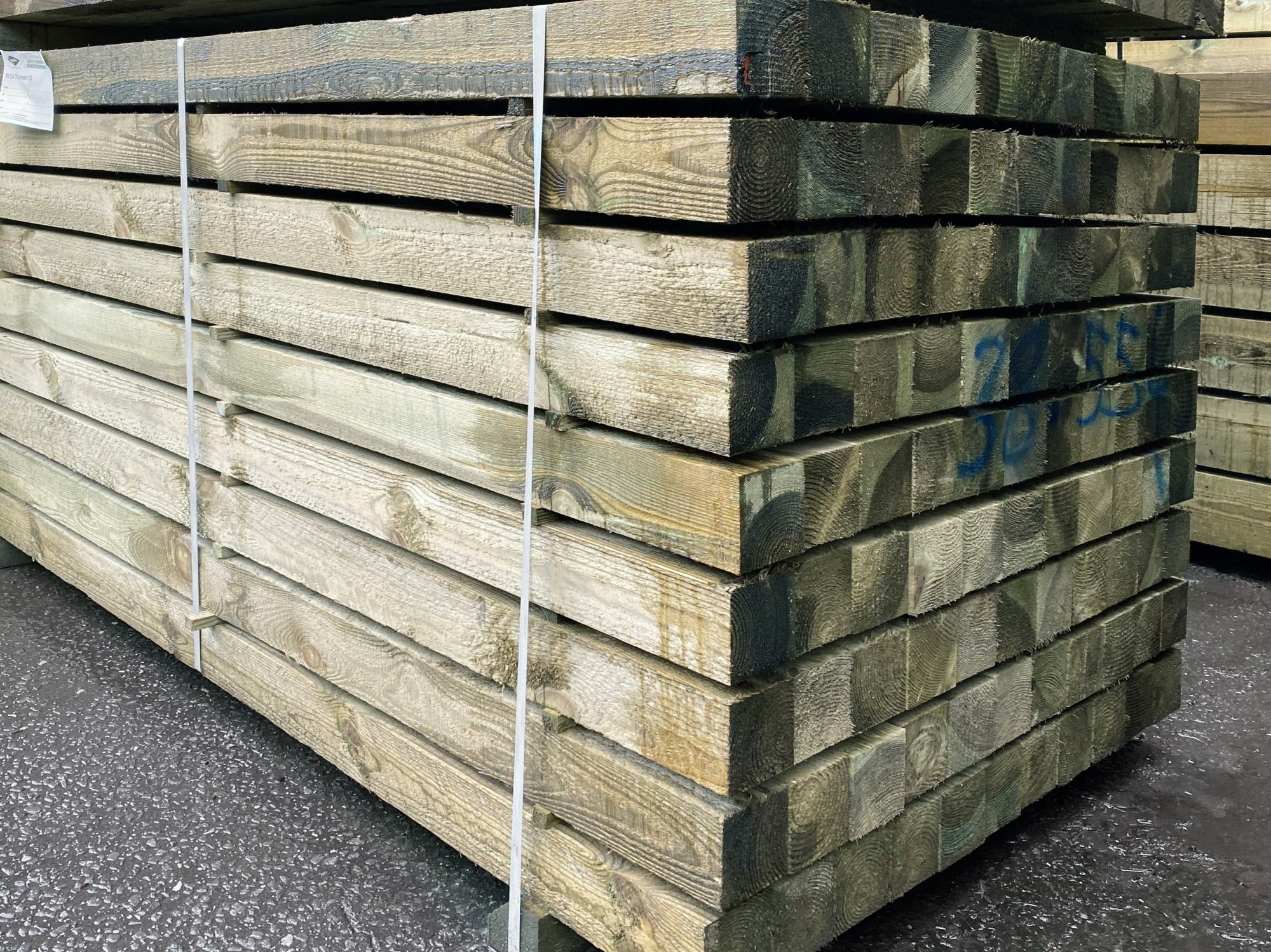 Treated Timber Non Pointed - 1.8m x 100mm x 100mm