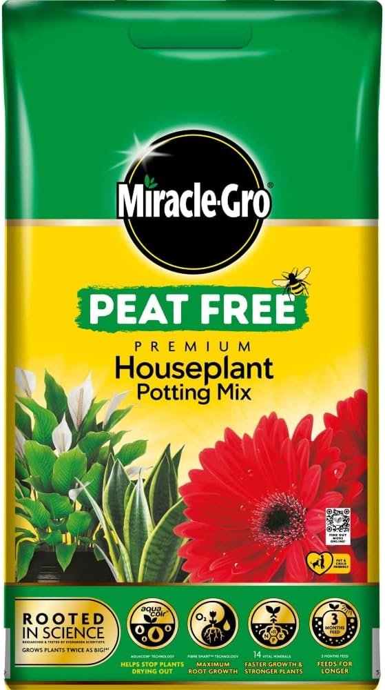 Miracle House Plant Compost - 10L