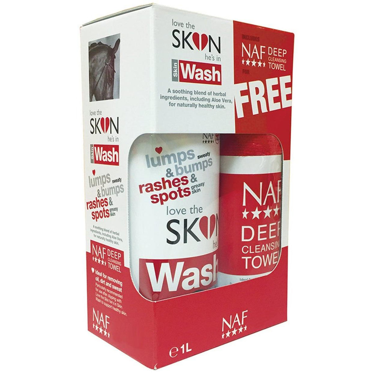 NAF Love The Skin He's In Skin Wash - 1l