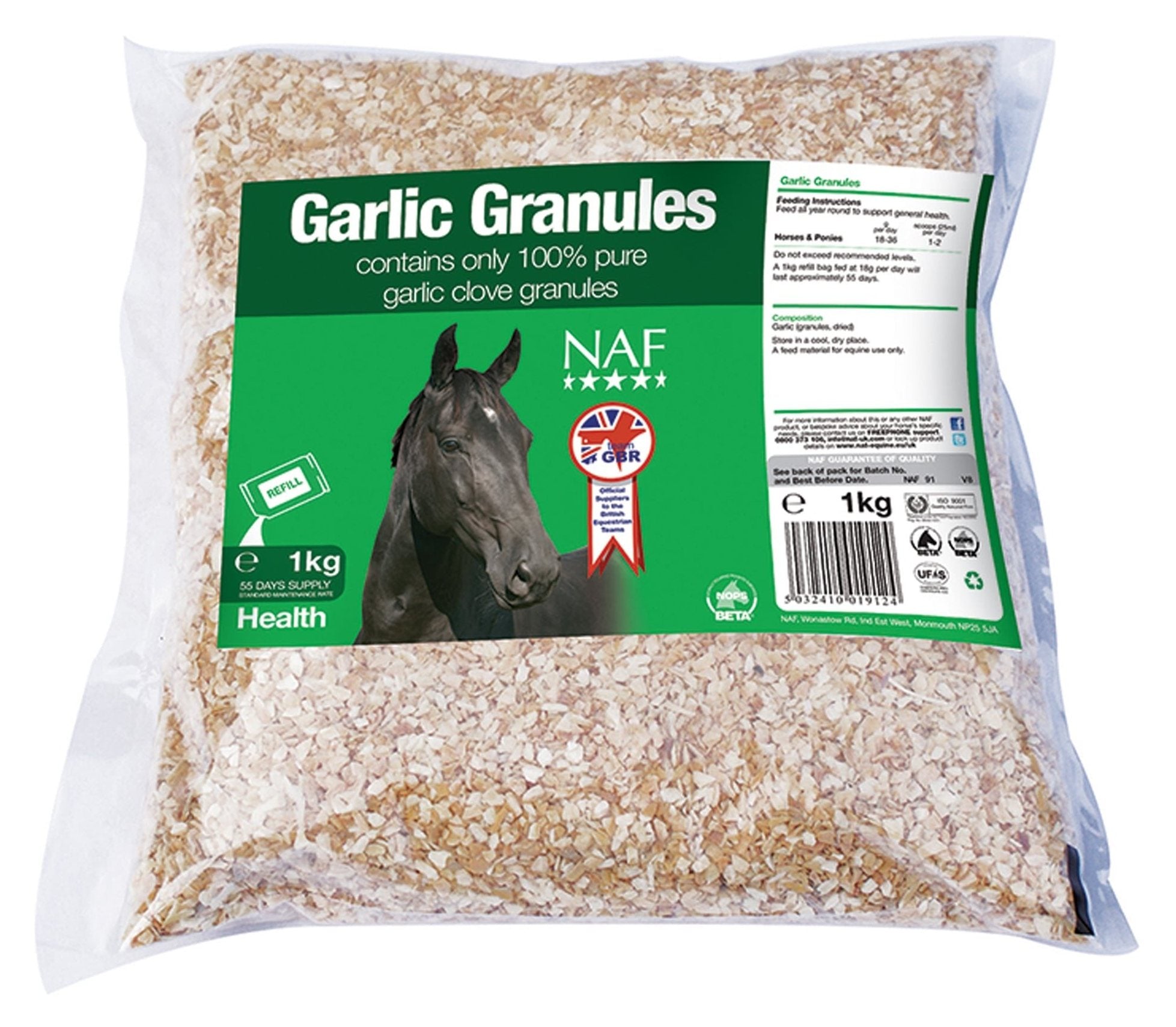 NAF Garlic Granules Refill - 1kg
