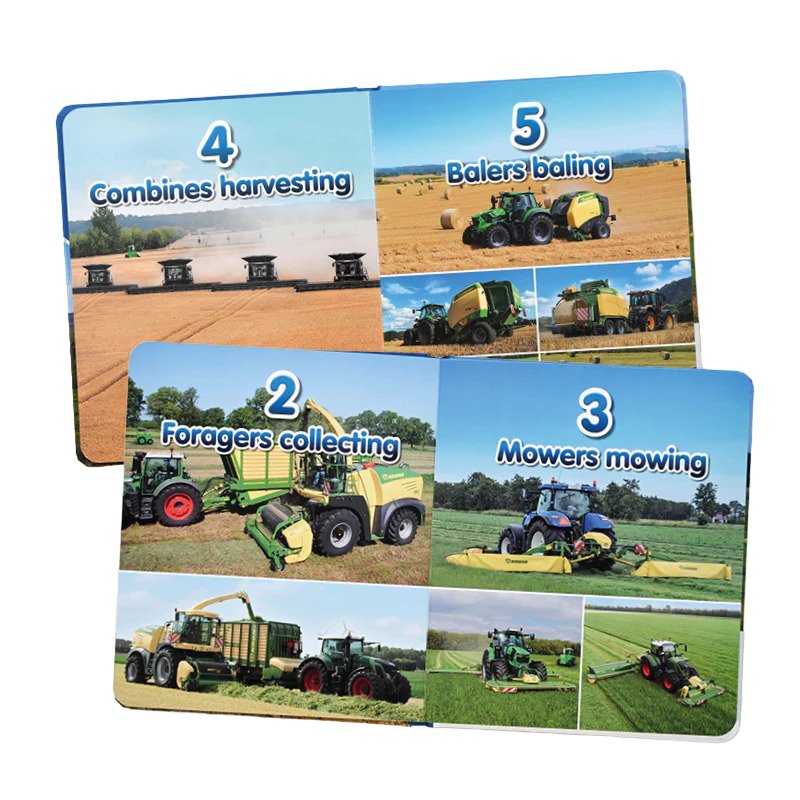 Tractor Ted Numbers on the Farm Board Book