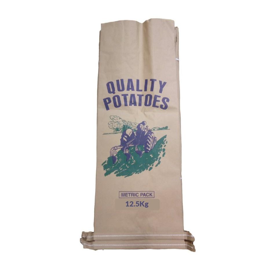 Paper Potato Sacks - 12.5kg