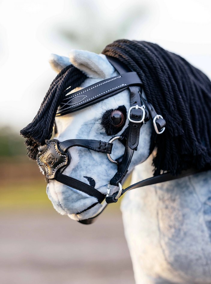 LeMieux Toy Pony Black Grackle Bridle