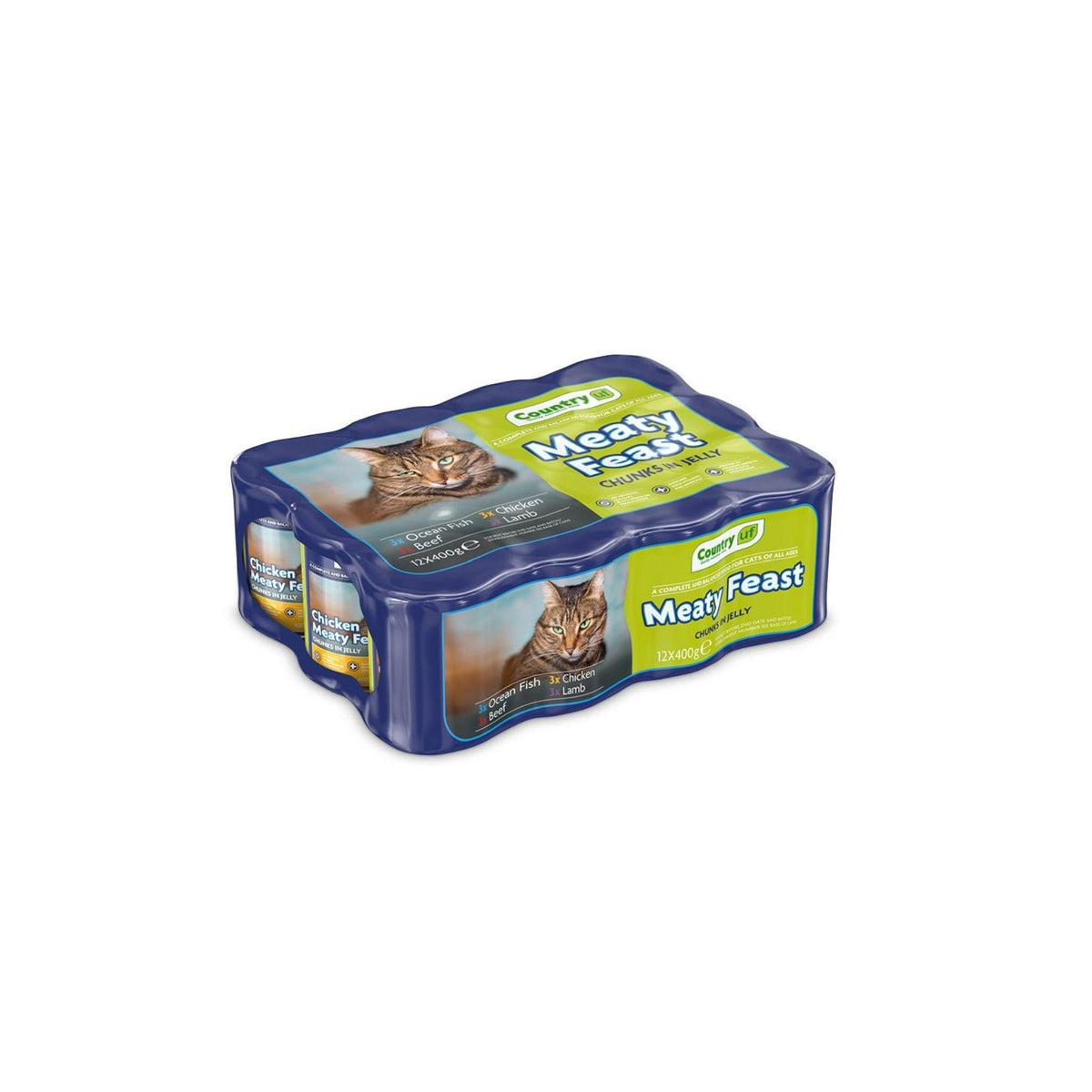 Country Meaty Feast Cat Food - 12 x 400g