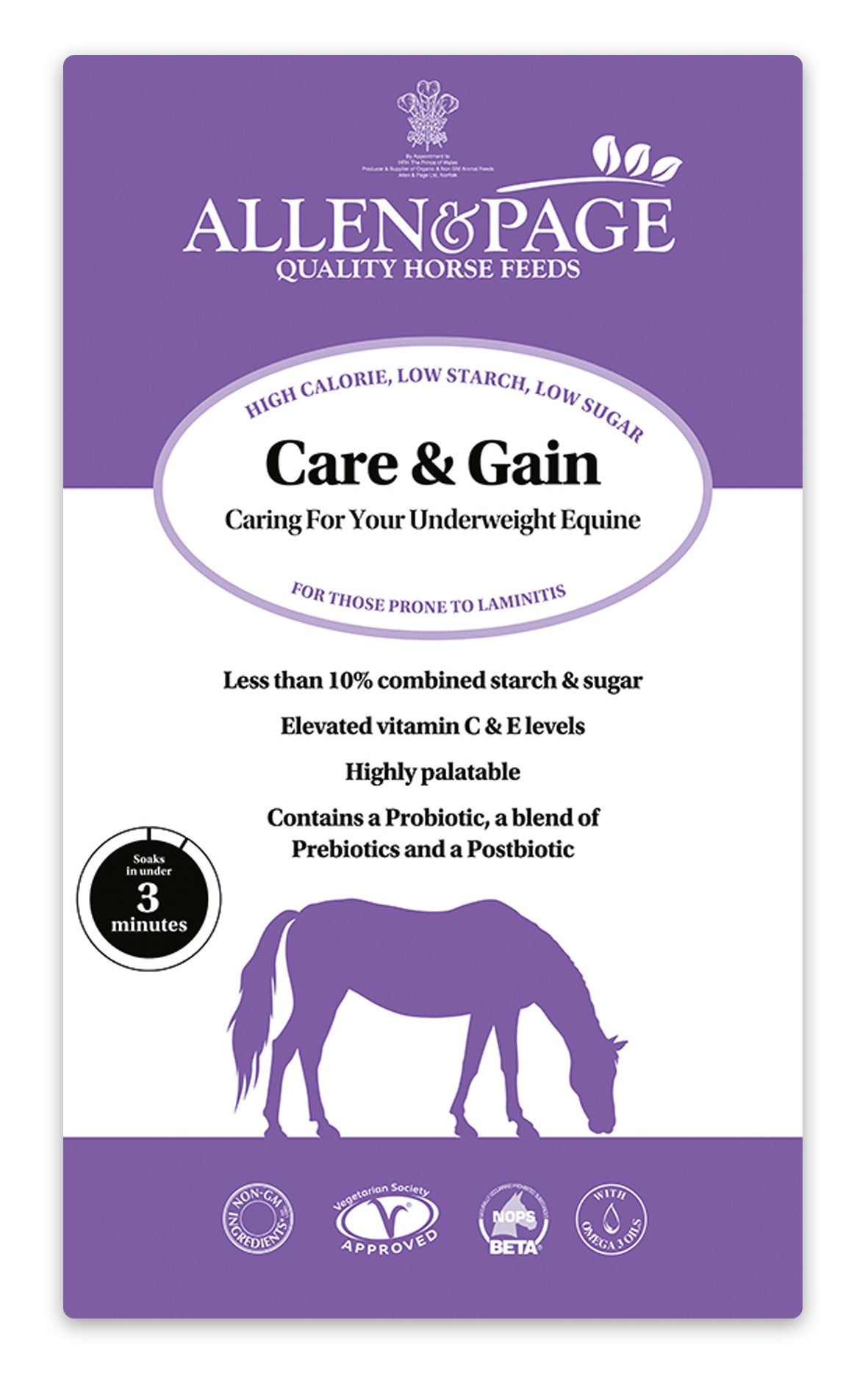 Allen & Page Care & Gain - 20kg