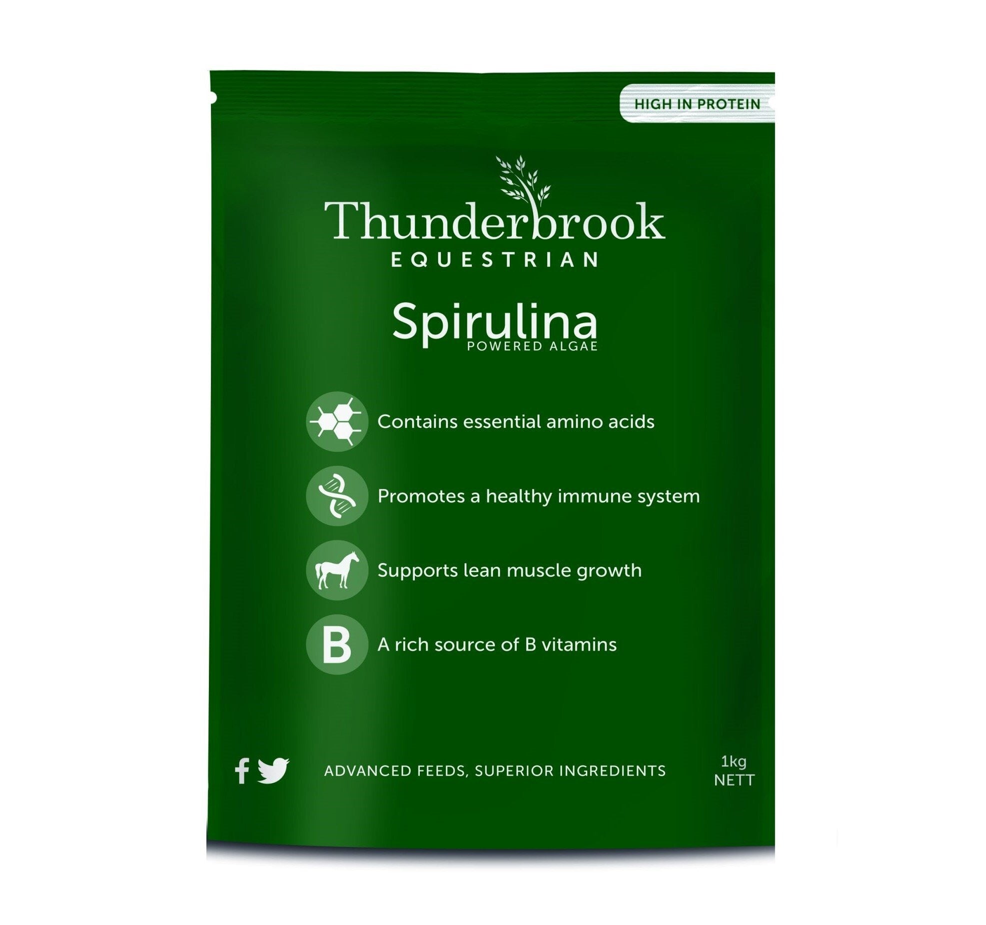 Thunderbrook Equestrian Spirulina Pratensis - 1kg