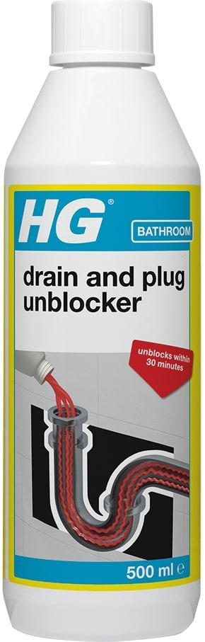 HG Drain & Plug Unblocker - 500ml