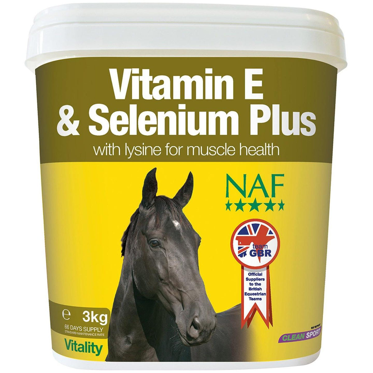 NAF Vitamin E, Selenium And Lysine 3kg