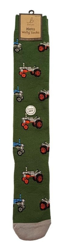 Bartleby Men's Funky Welly Socks