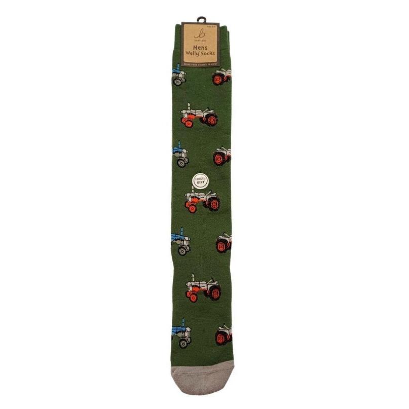 Bartleby Men's Funky Welly Socks