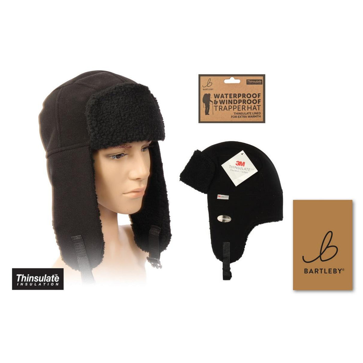 Bartleby Men's Waterproof Trapper Hat