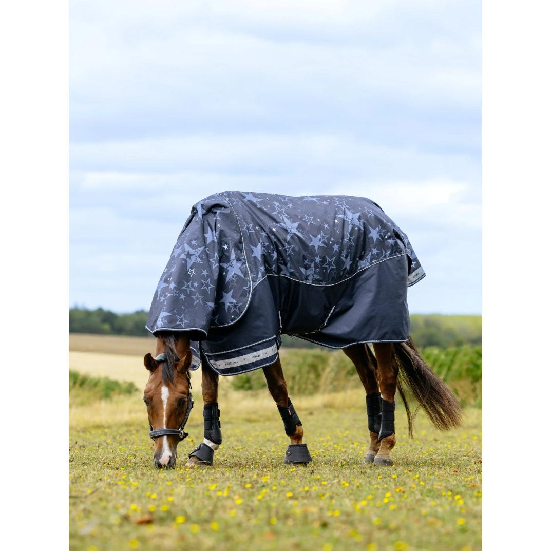 Lemieux Arika Star 200G Turnout Rug  Navy