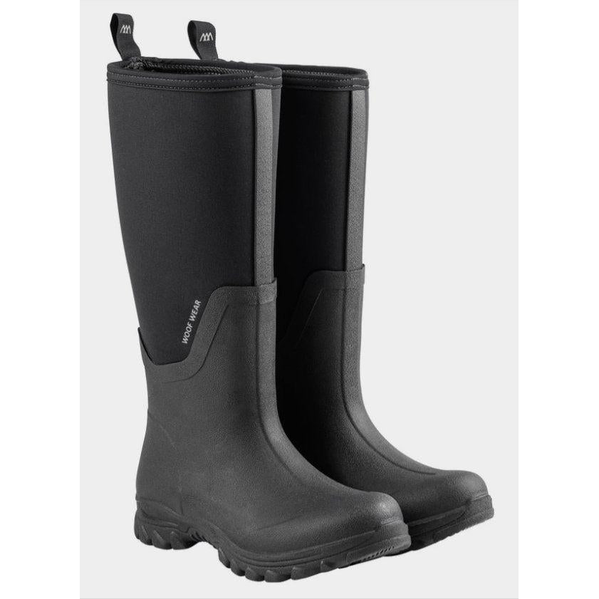 Woof Wear Long Work Boot  Black