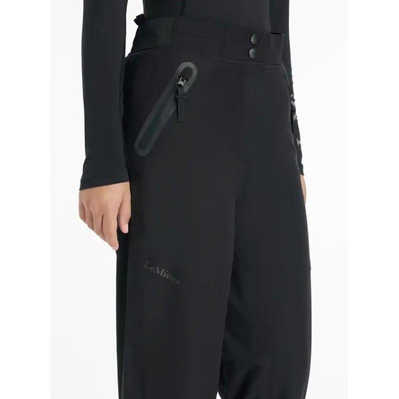 Lemieux Young Rider Storm Wear Trousers, Black