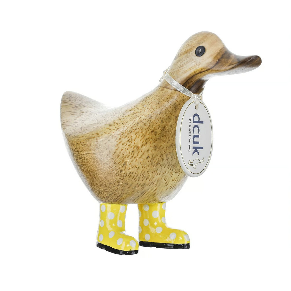 DCUK Natural Spotty Welly Ducky