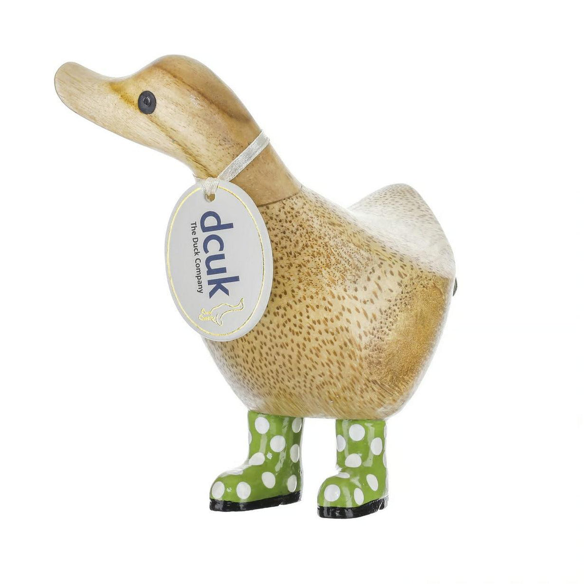 DCUK Natural Spotty Welly Ducky