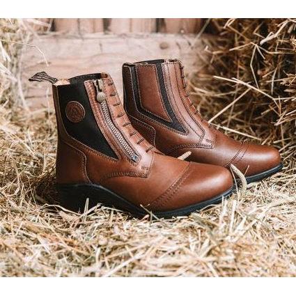 Mountain Horse Valkyria Side Zip Paddock Boot Brown