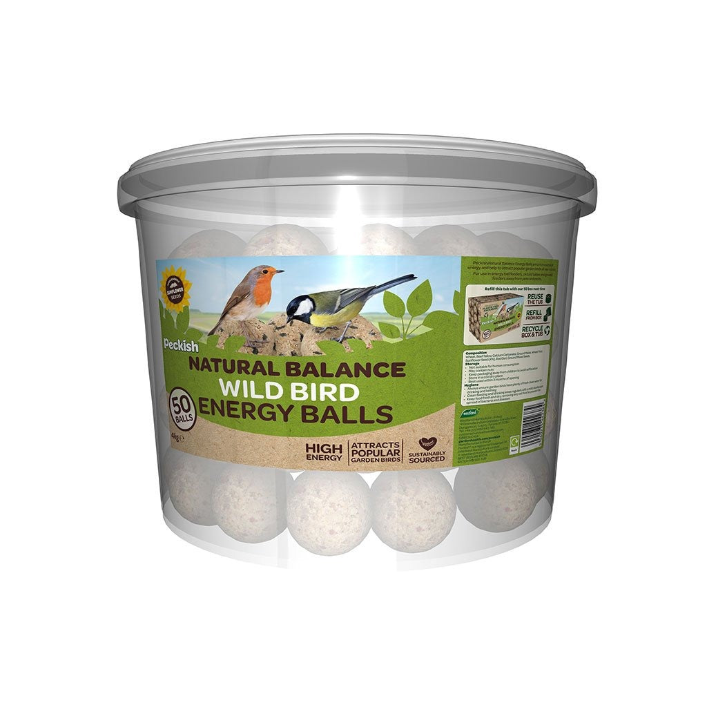 Peckish Natural Balance Energy Balls - 50 Tub