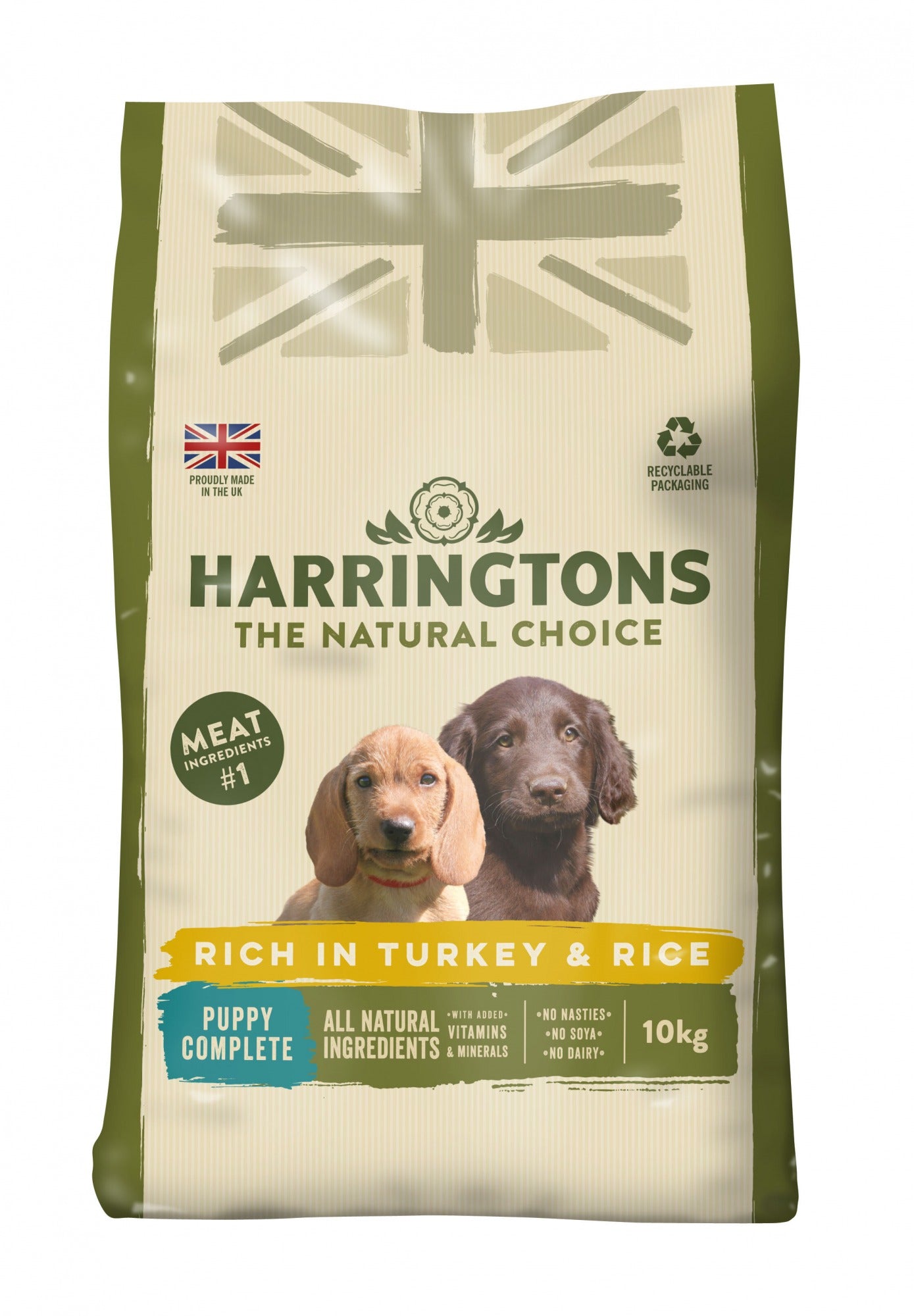 Harringtons Puppy Turkey & Rice - 10kg