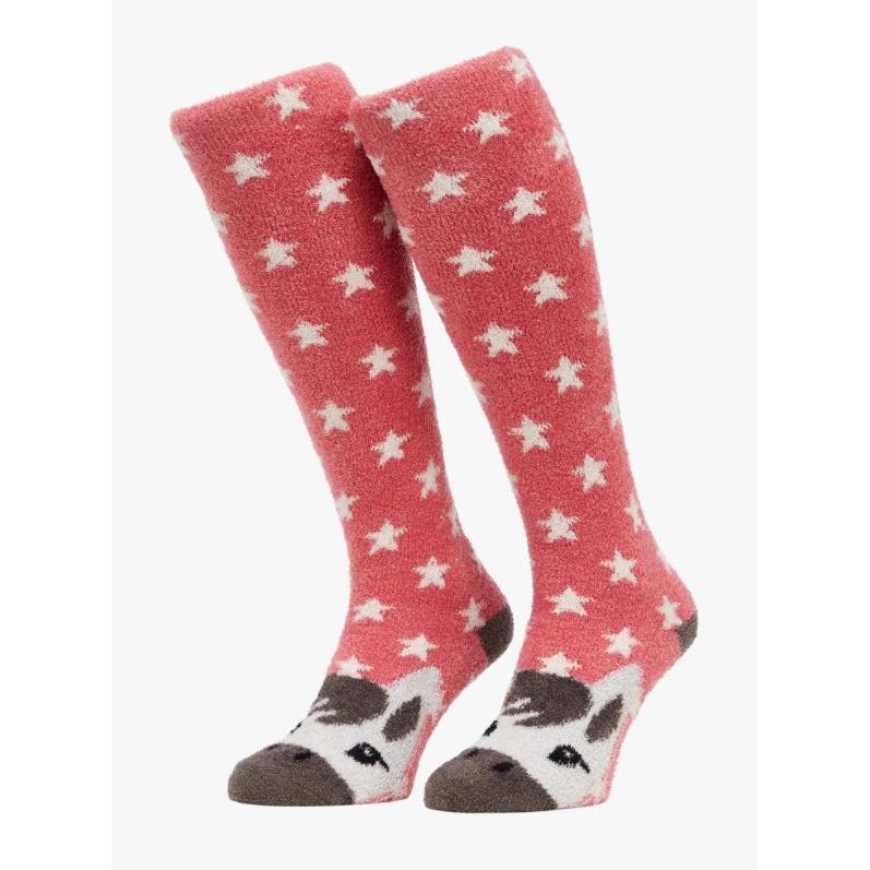 Lemieux Fluffy Character Socks Andalusian