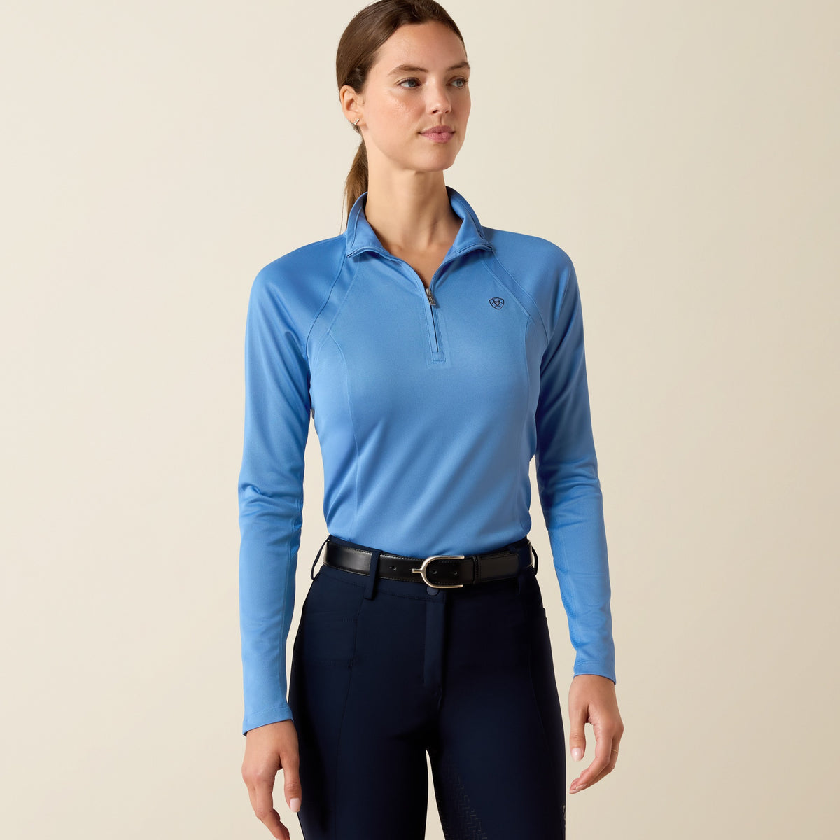 Ariat Women's Sunstopper 3.0 1/4 Zip Baselayer