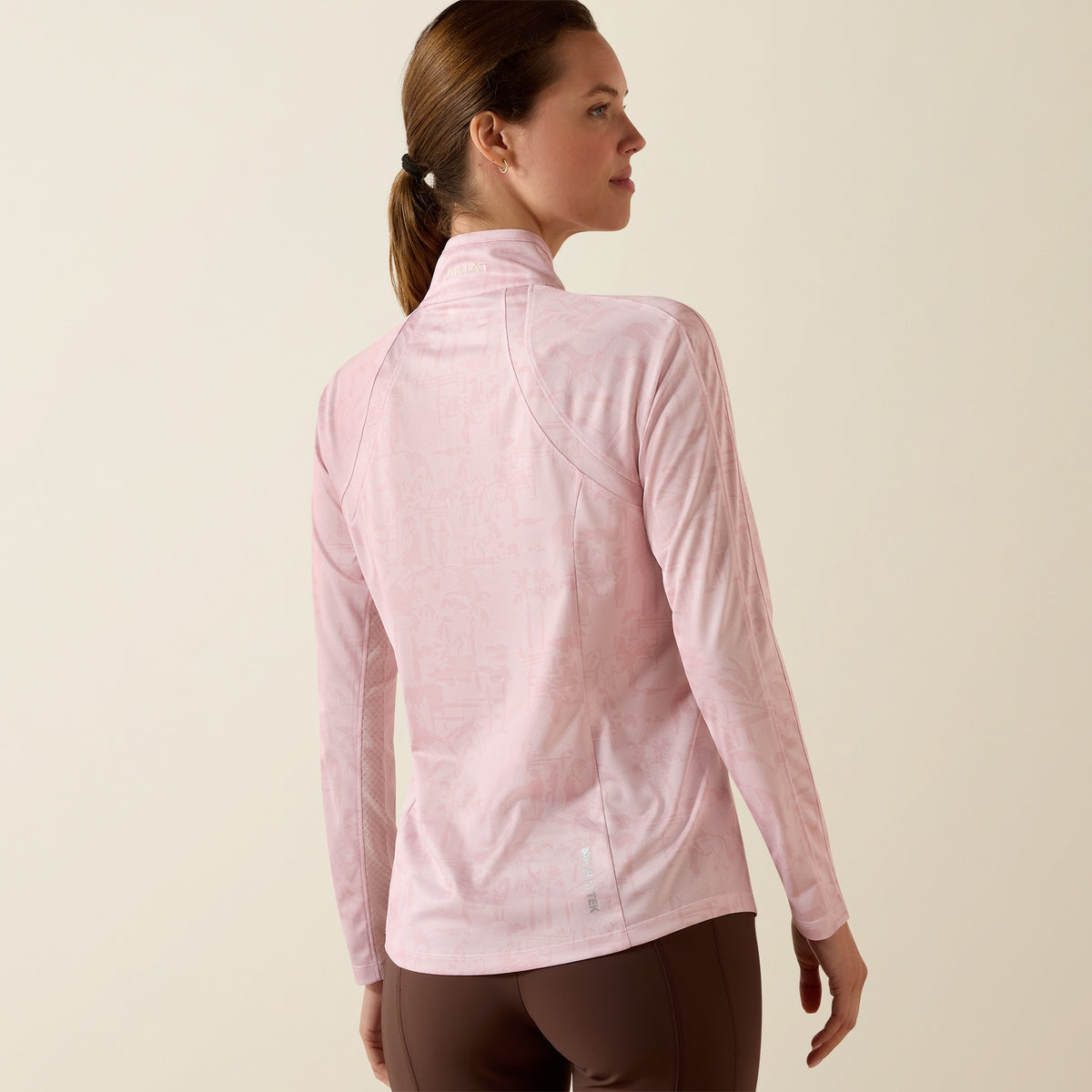 Ariat Women's Sunstopper 3.0 1/4 Zip Baselayer