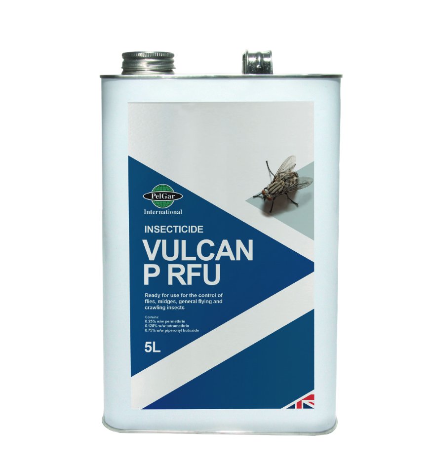 Vulcan P Dairy Fly Spray - 5L