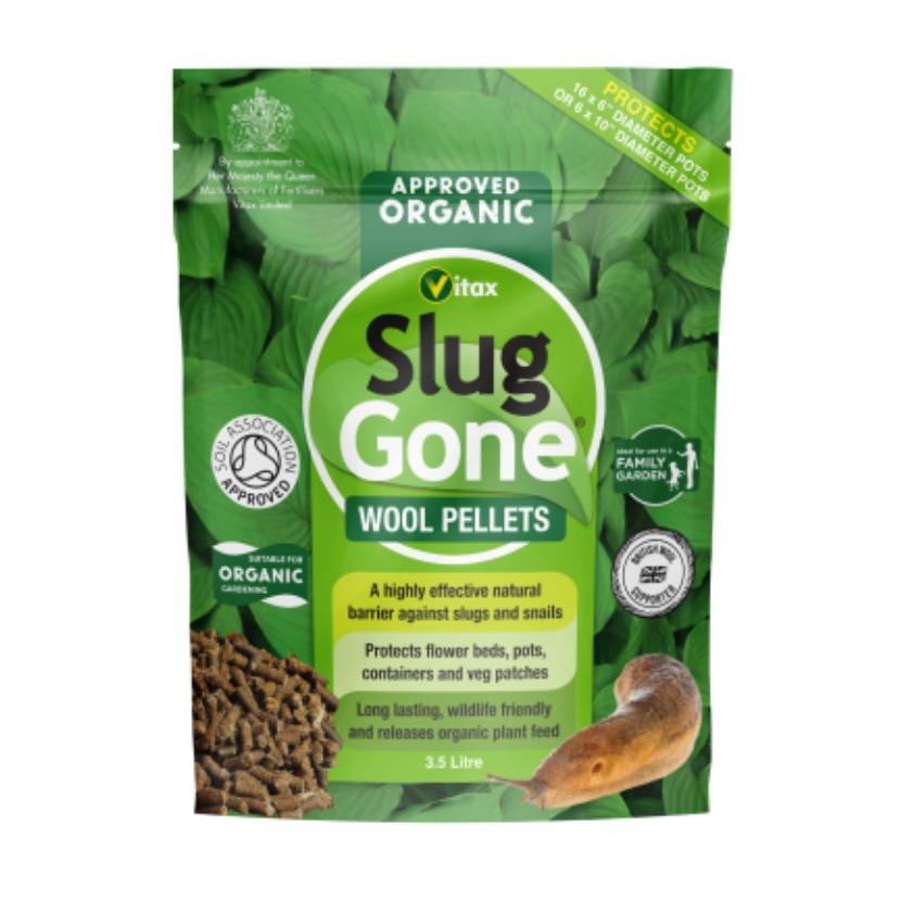 Vitax Slug Gone Wool Pellets - 3.5L