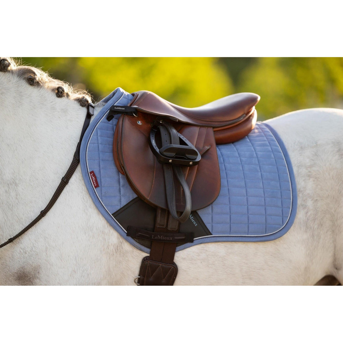 LeMieux Mini Suede Close Contact Square