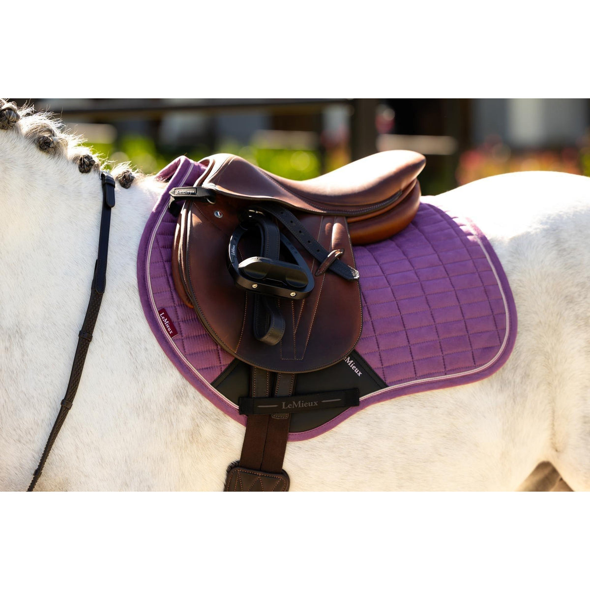 LeMieux Mini Suede Close Contact Square