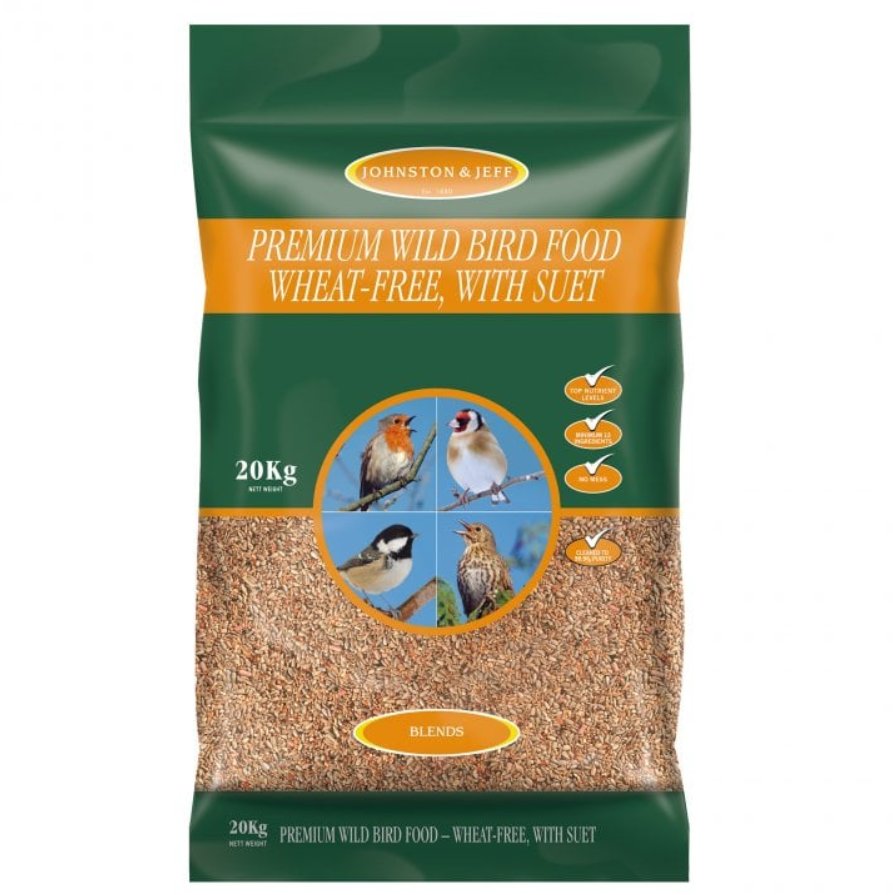 Johnston & Jeff Premium Wild Bird Food - 20kg