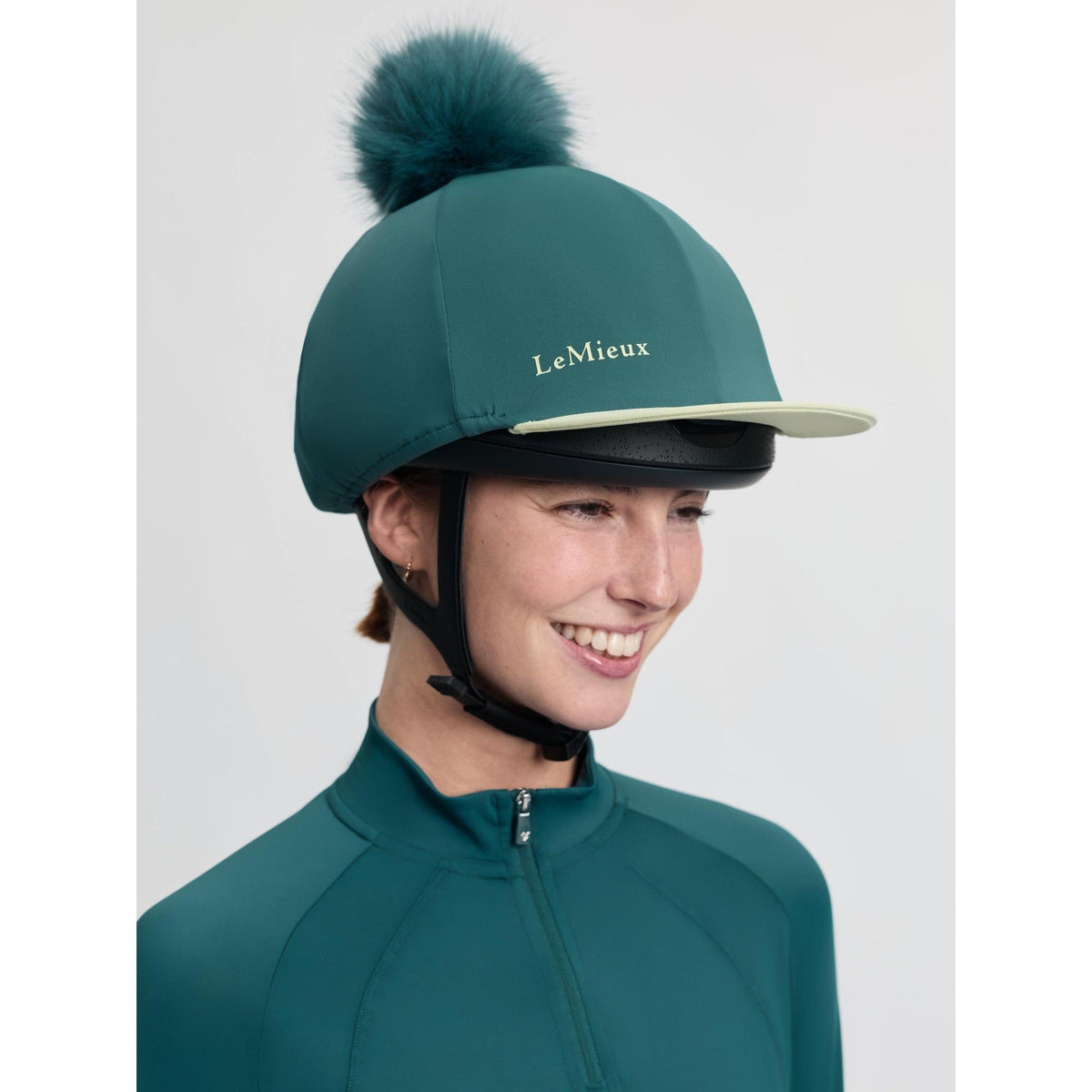 LeMieux Classique Pom Hat Silk