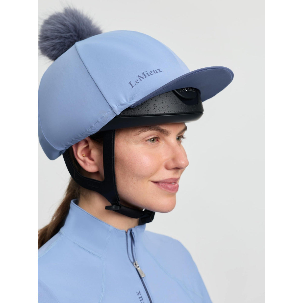 LeMieux Classique Pom Hat Silk