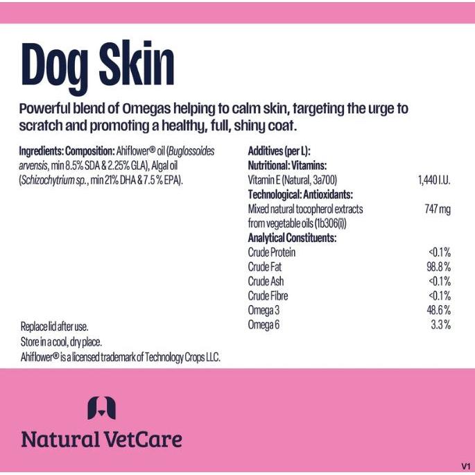 NVC Dog Skin Oil 50 Day, 100ml