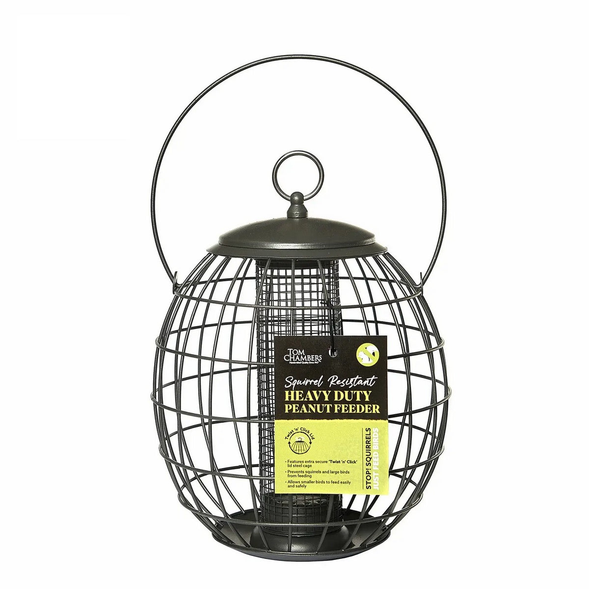 Tom Chambers Squirrel Resistant Heavy Duty Peanut Feeder