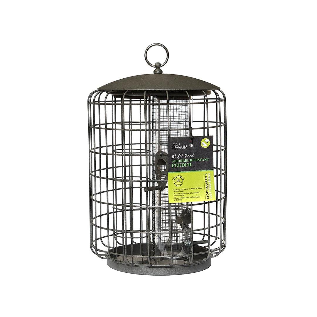 Tom Chambers Squirrel Resistant Triple Feeder
